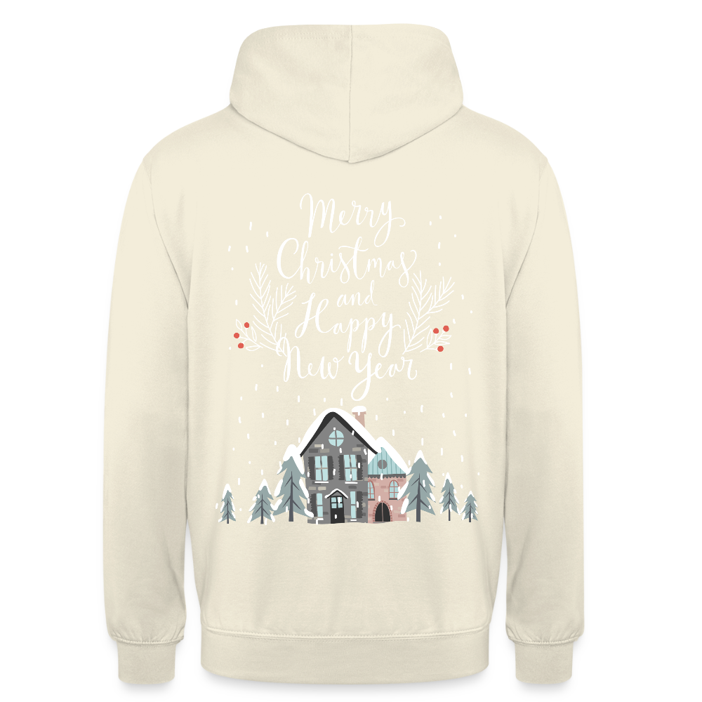 Christmas Quote Unisex Hoodie - vanilla