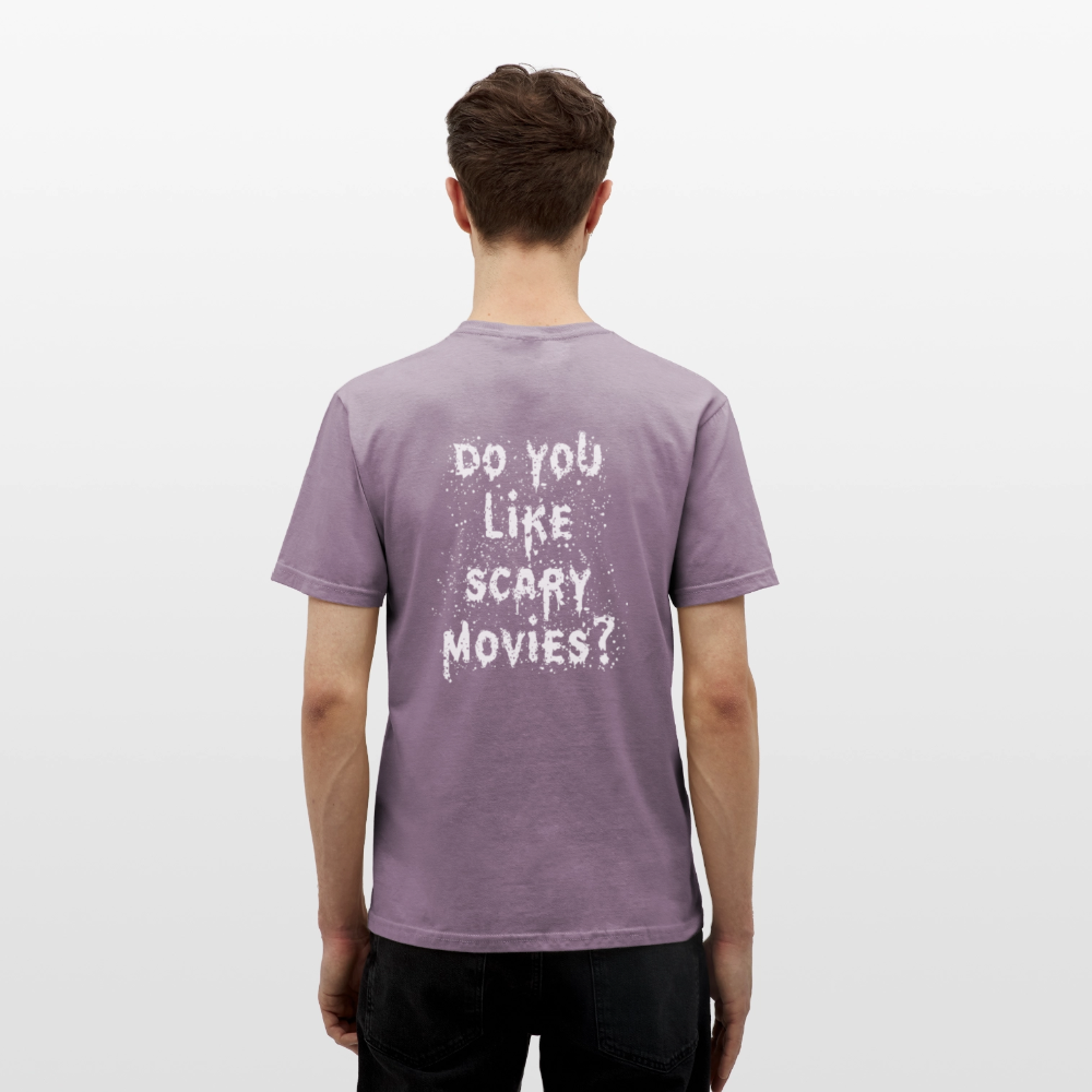 Scary movies Men's T-Shirt - purple-grey 