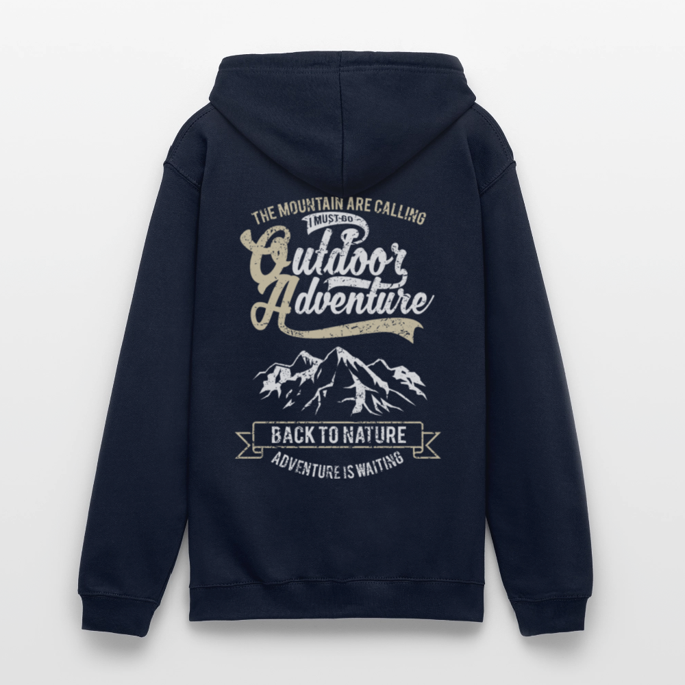 Outdoor Adventure Unisex Hoodie - navy