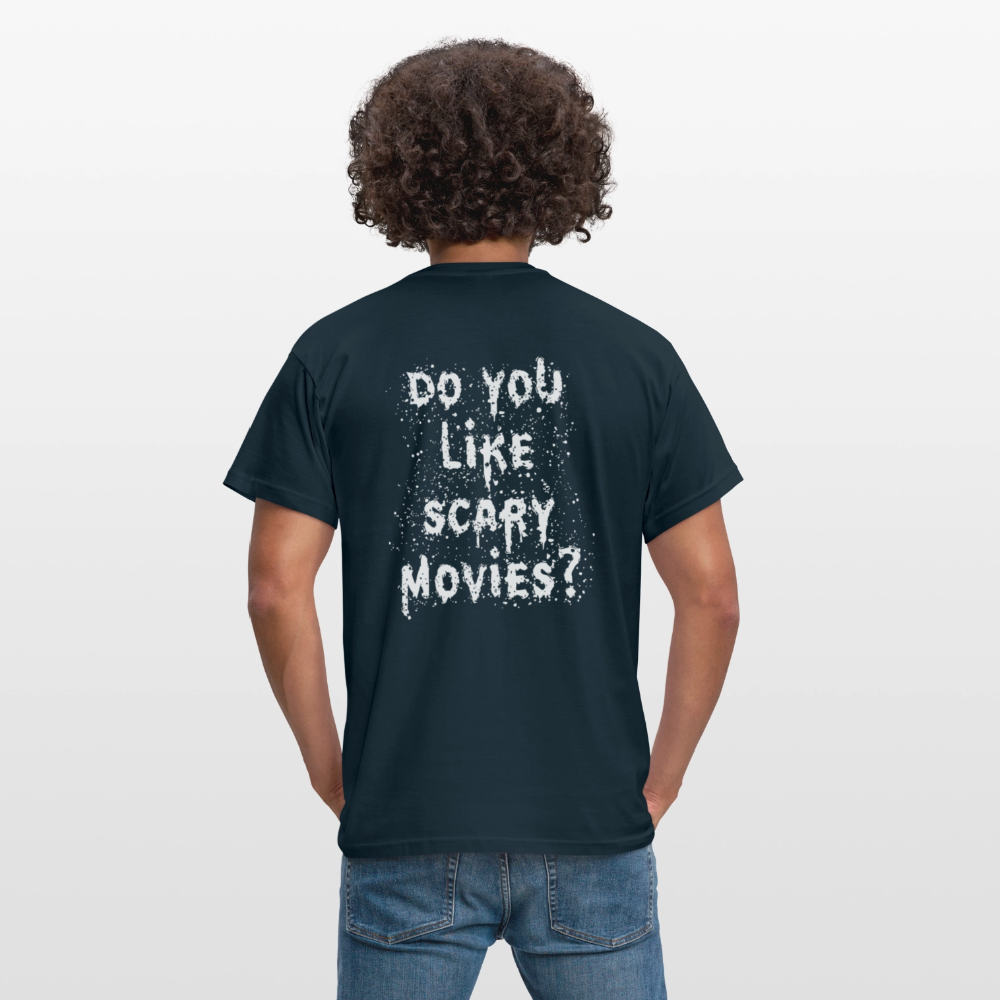 Scary movies Men's T-Shirt - navy