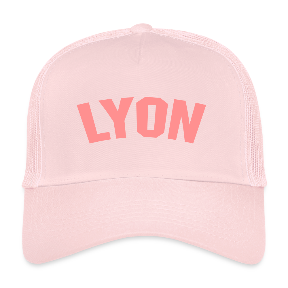 Lyon Trucker Cap - pale pink
