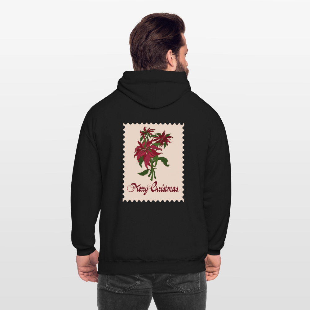 Merry Christmas Unisex Hoodie - black