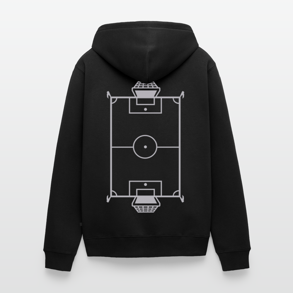 Pitch Men's Premium Hooded Jacket - black