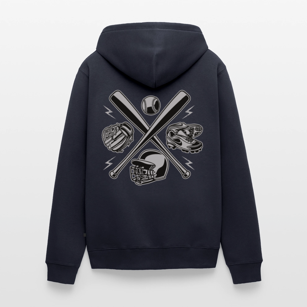 Champion Baseball Men's Premium Hooded Jacket - navy