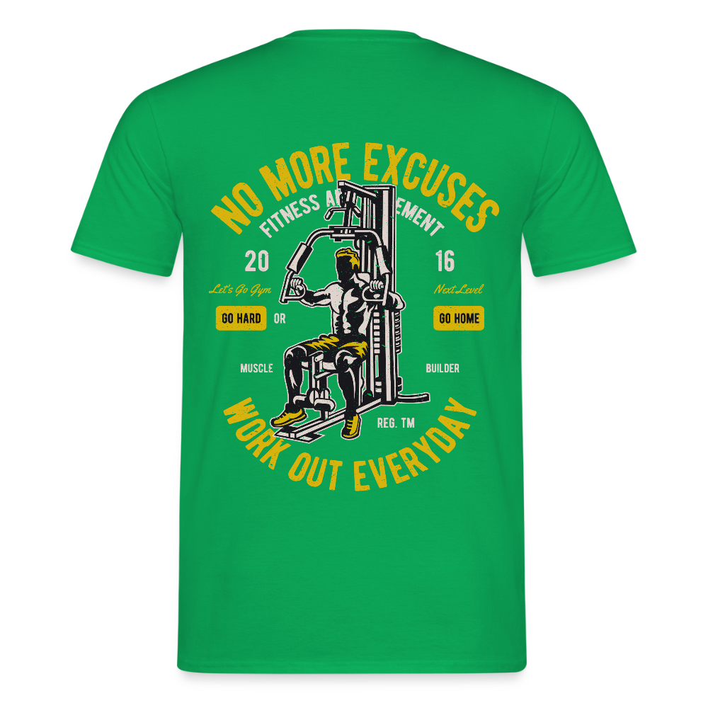 Work out everyday Men's T-Shirt - kelly green