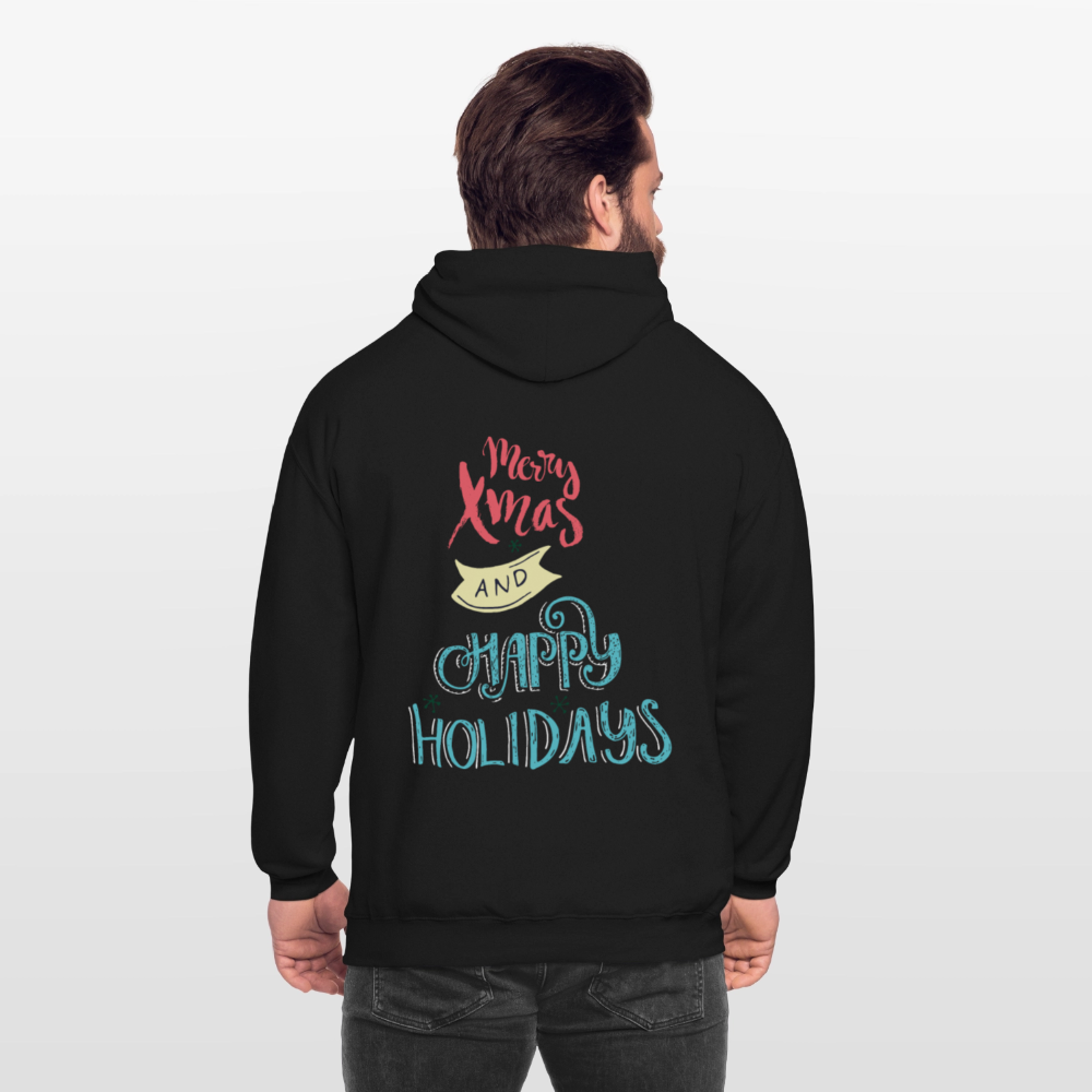 MerryChristmas Unisex Hoodie - black