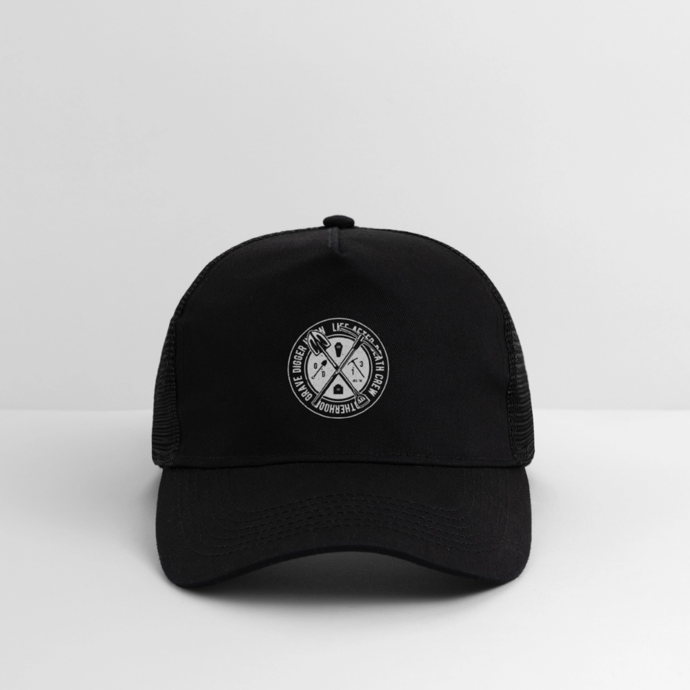 Digger Trucker Cap - black/black