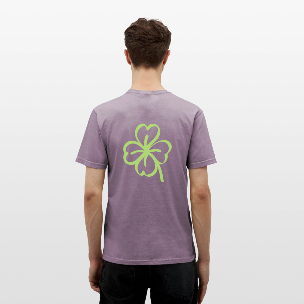 Shamrock Men's T-Shirt - purple-grey 