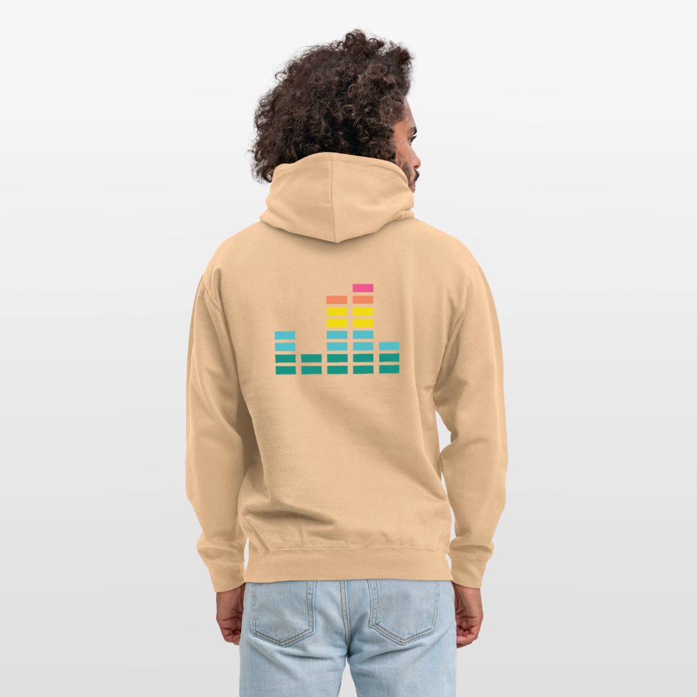 Equalizer Unisex Hoodie - peach