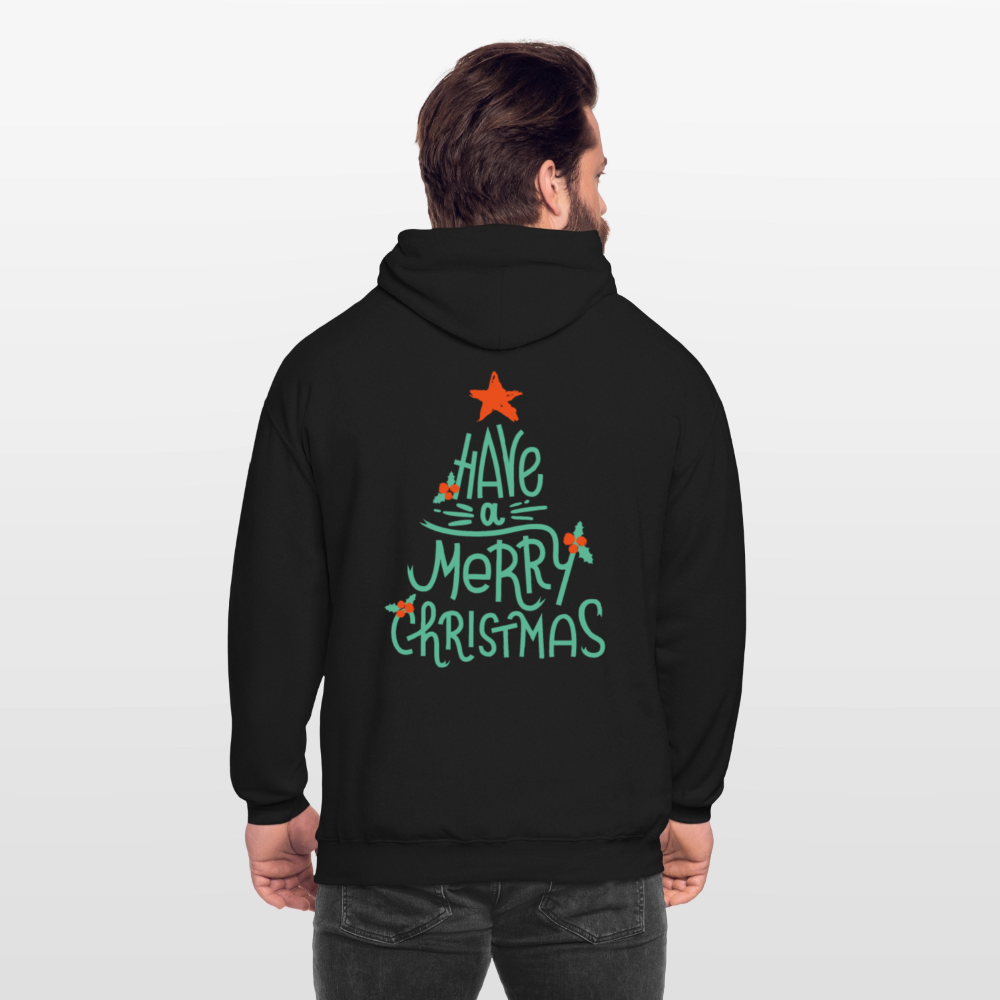 Merry christmas Unisex Hoodie - black