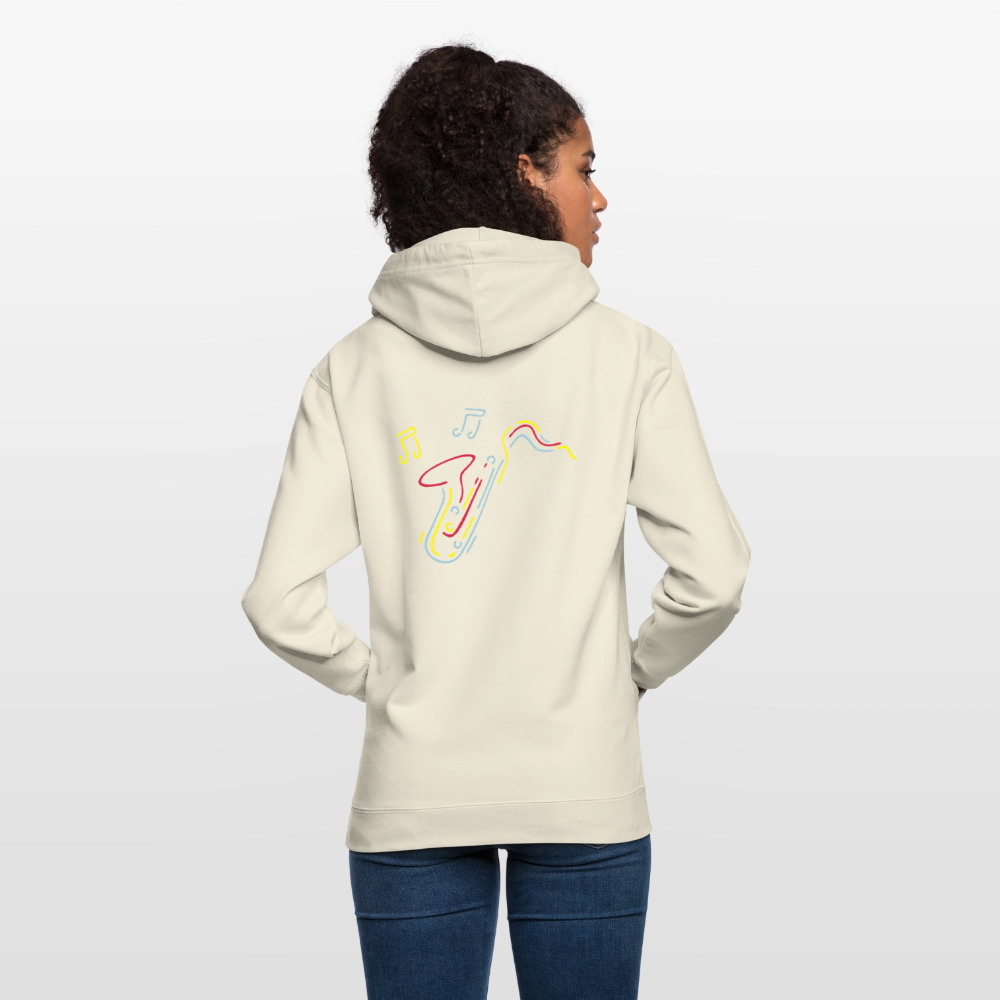 Saxophone  Unisex Hoodie - vanilla