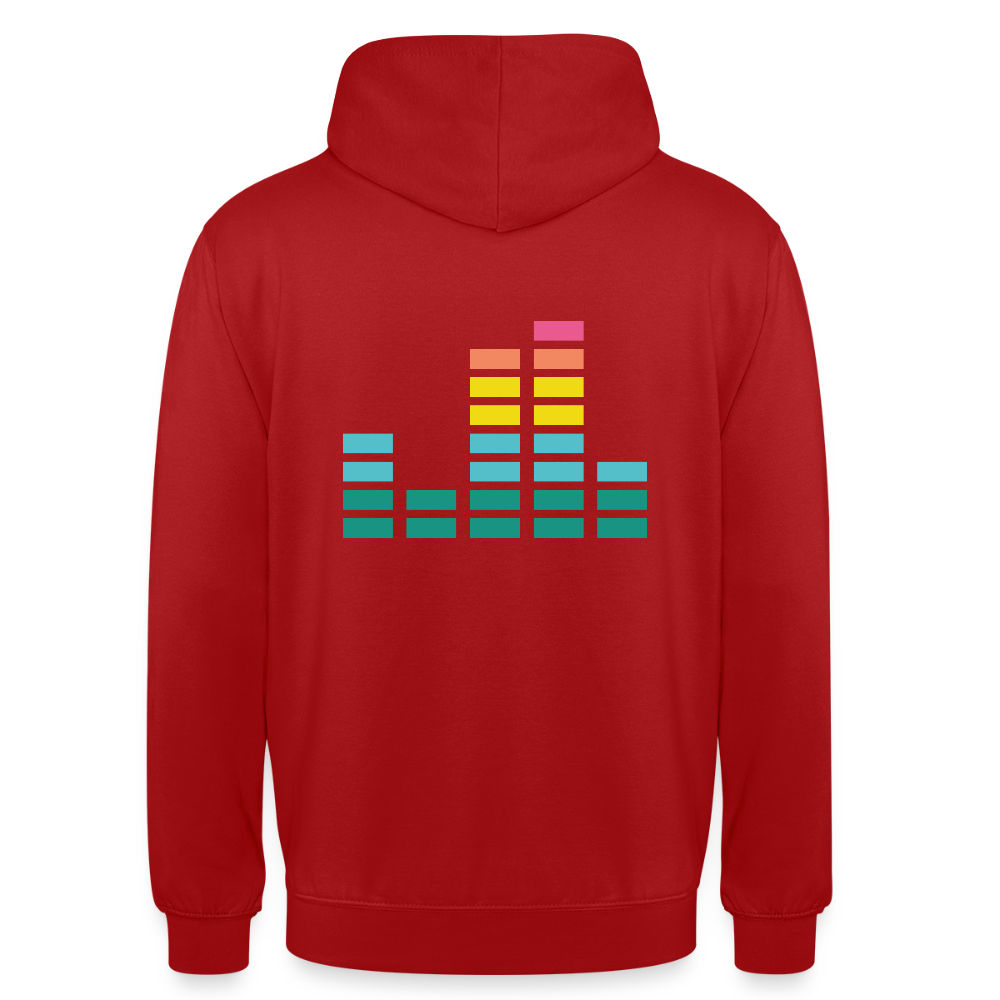 Equalizer Unisex Hoodie - red