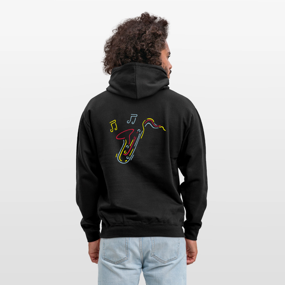 Saxophone  Unisex Hoodie - black