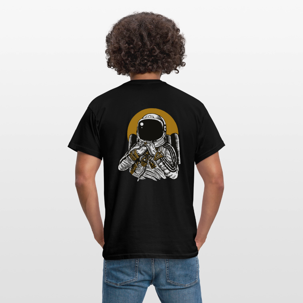 Space Dee Jay Men's T-Shirt - black