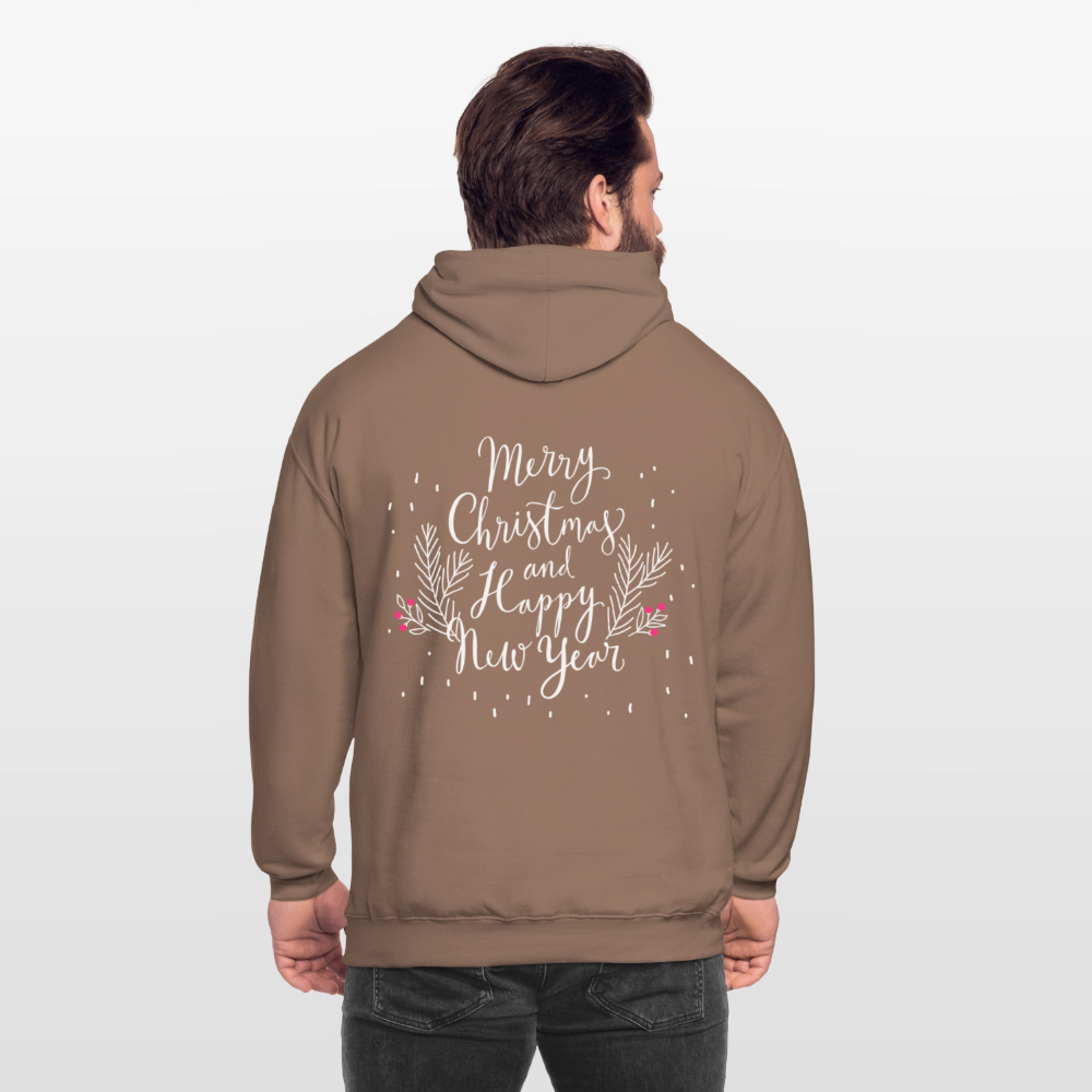 Merry Christmas Unisex Hoodie - mocha