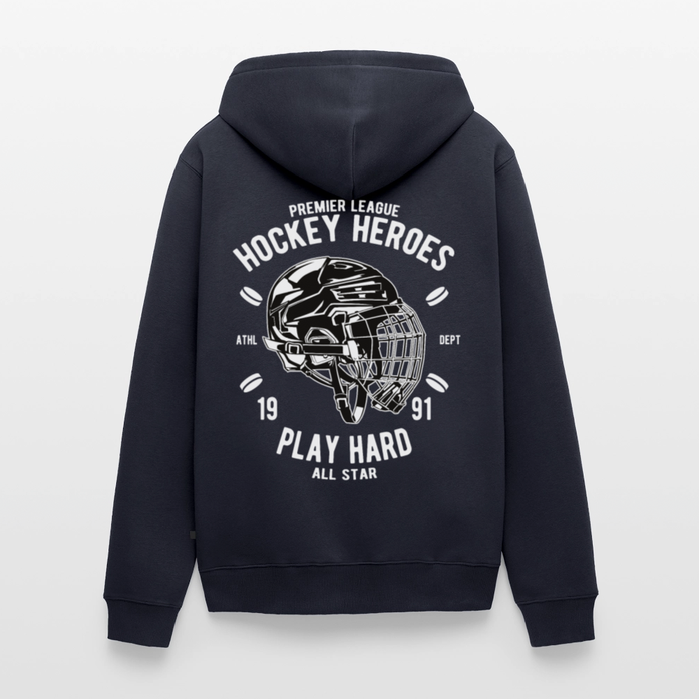 Hockey Heroes Men's Premium Hooded Jacket - navy