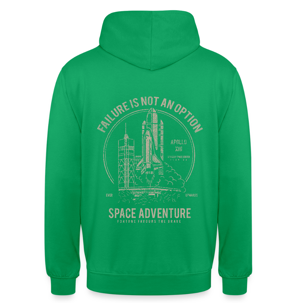 Space Adventure Unisex Hoodie - kelly green