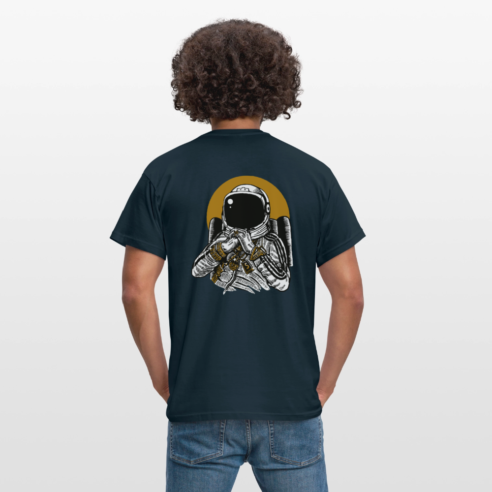 Space Dee Jay Men's T-Shirt - navy