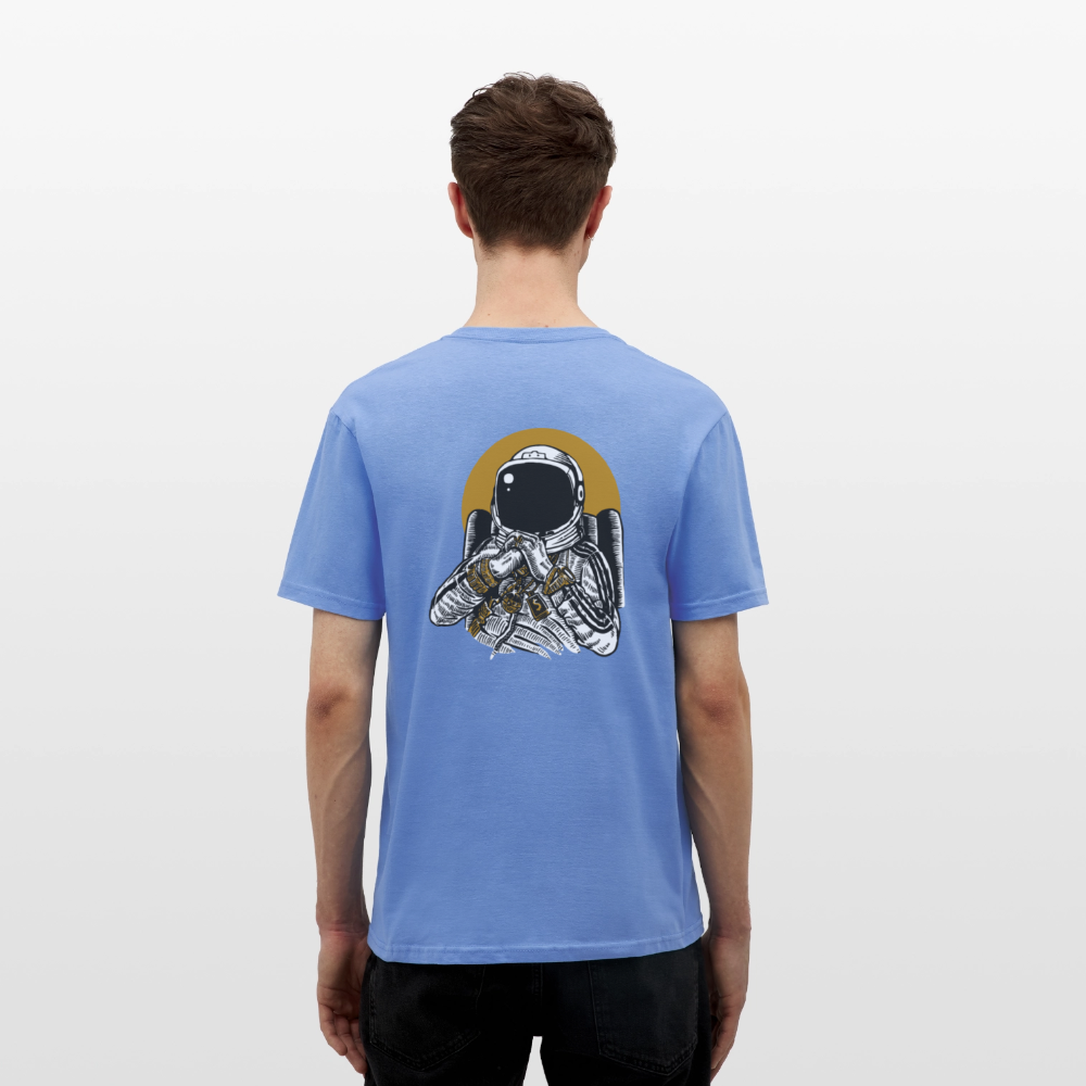 Space Dee Jay Men's T-Shirt - carolina blue