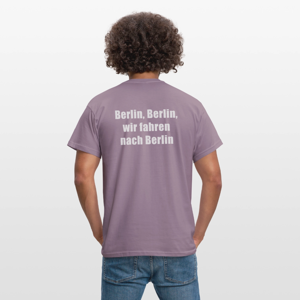 Berlin  Men's T-Shirt - purple-grey 