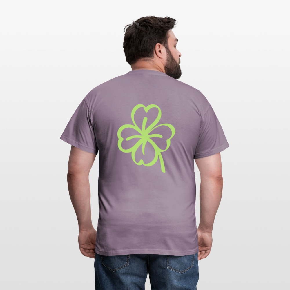 Shamrock Men's T-Shirt - purple-grey 