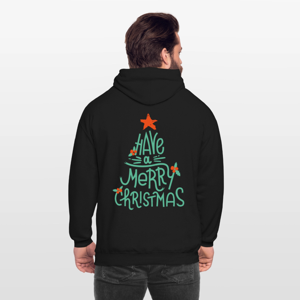 Merry christmas Unisex Hoodie - black