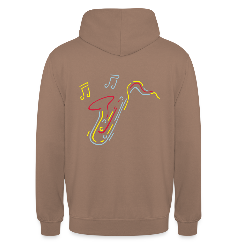 Saxophone  Unisex Hoodie - mocha
