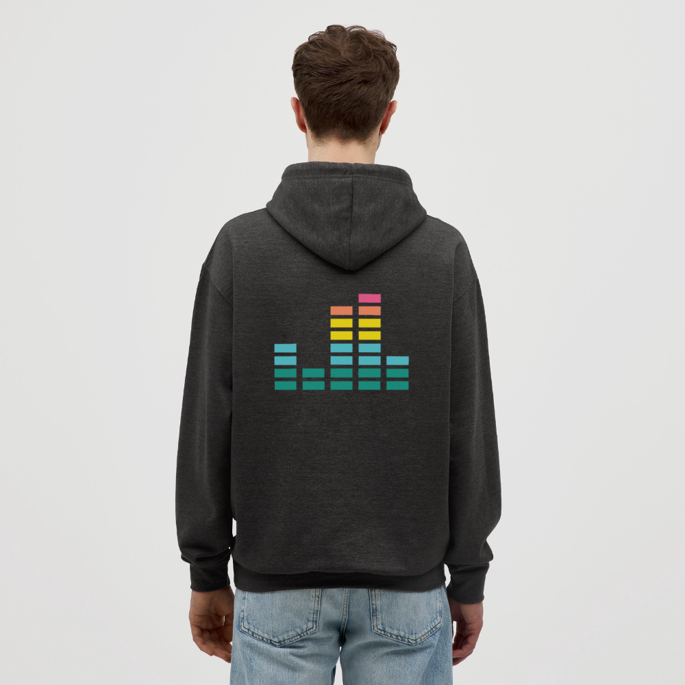 Equalizer Unisex Hoodie - charcoal grey