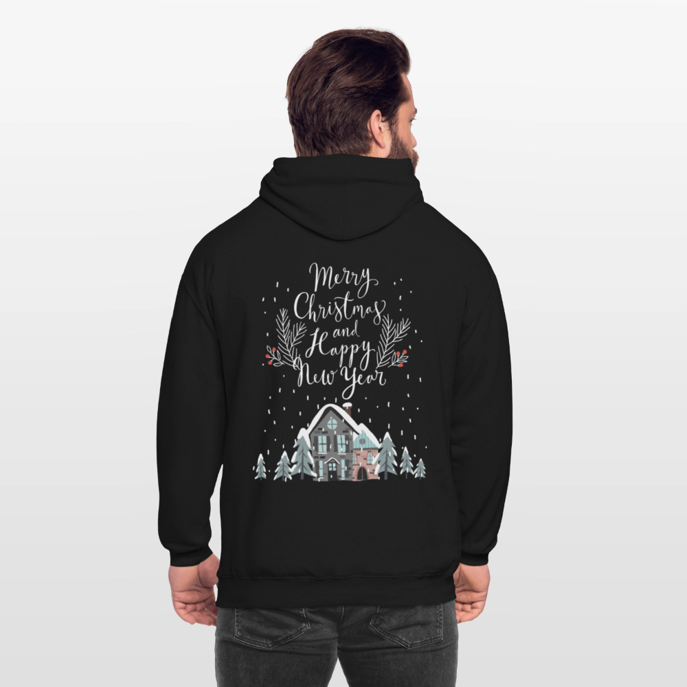 Christmas Quote Unisex Hoodie - black
