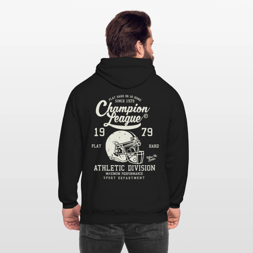 Champion League Unisex Hoodie - black