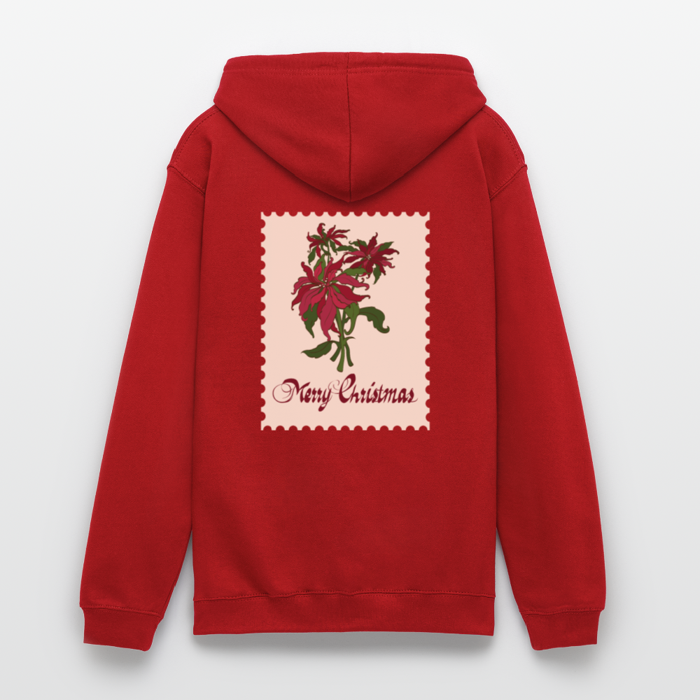 Merry Christmas Unisex Hoodie - red