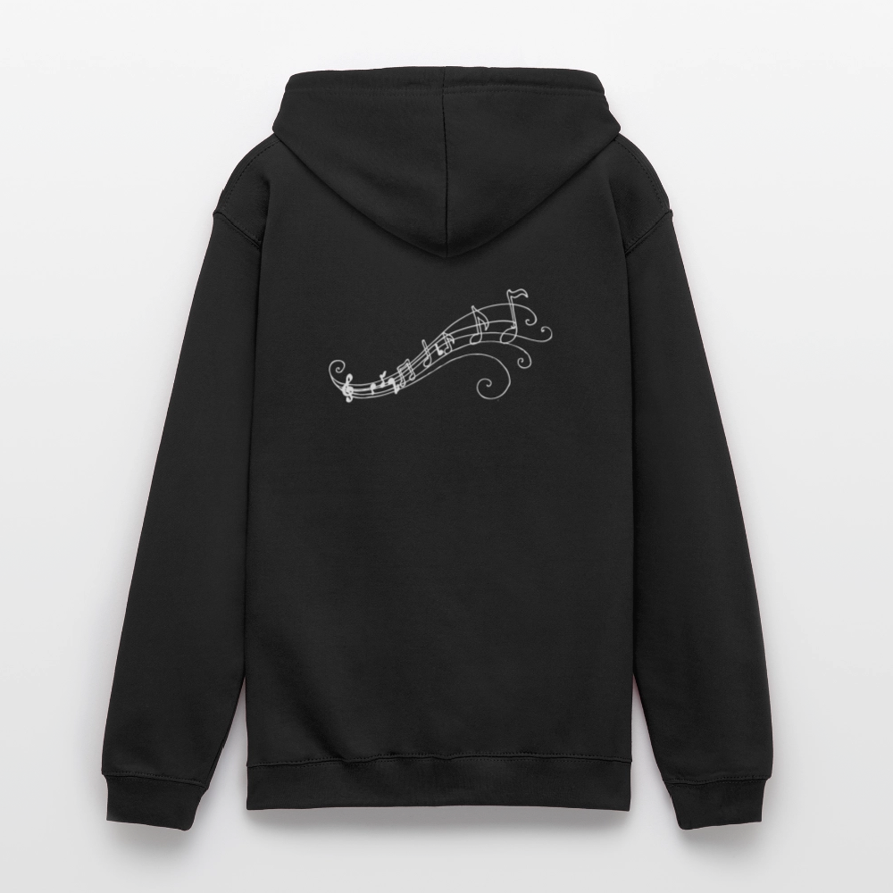 Notation Unisex Hoodie - black