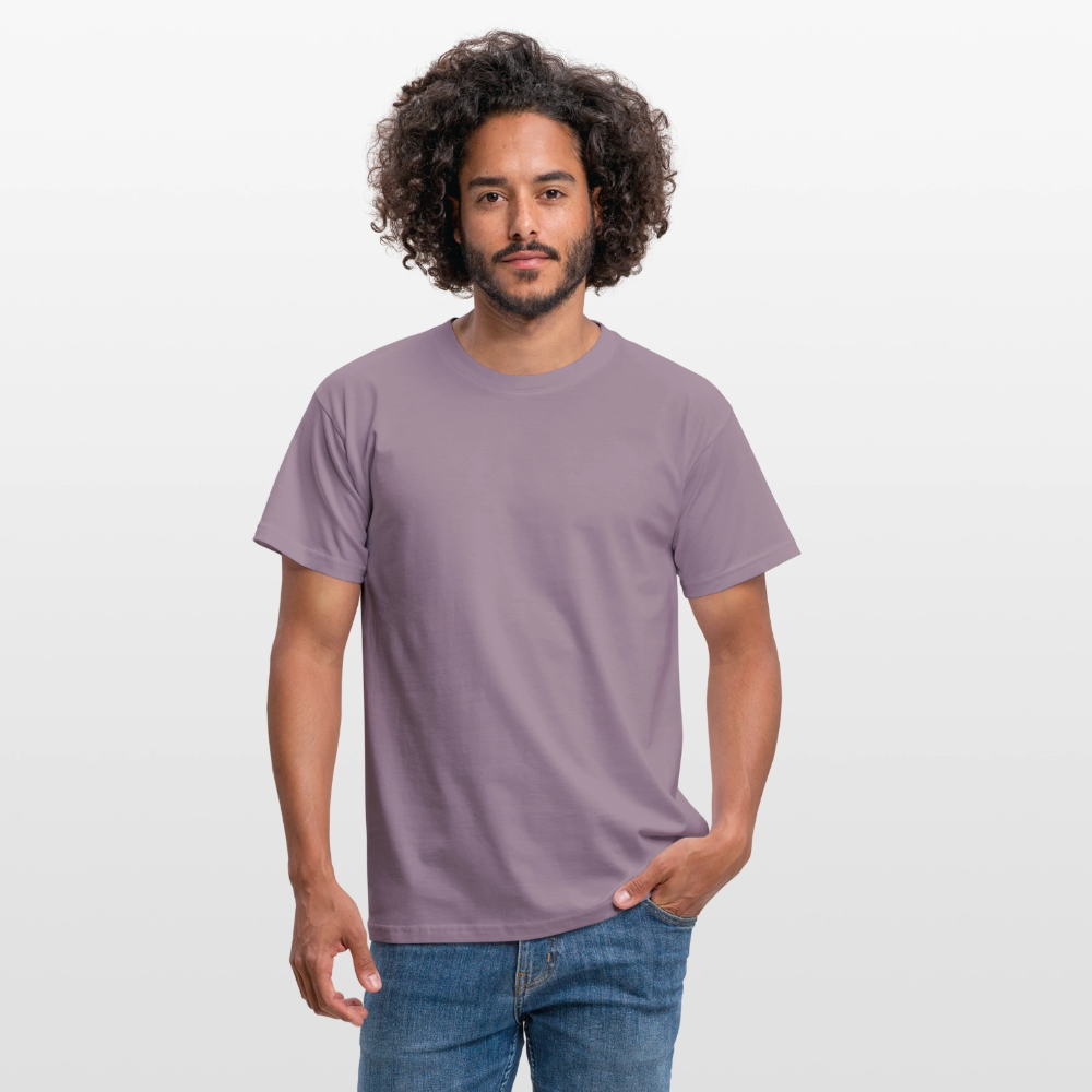 Work out everyday Men's T-Shirt - purple-grey 