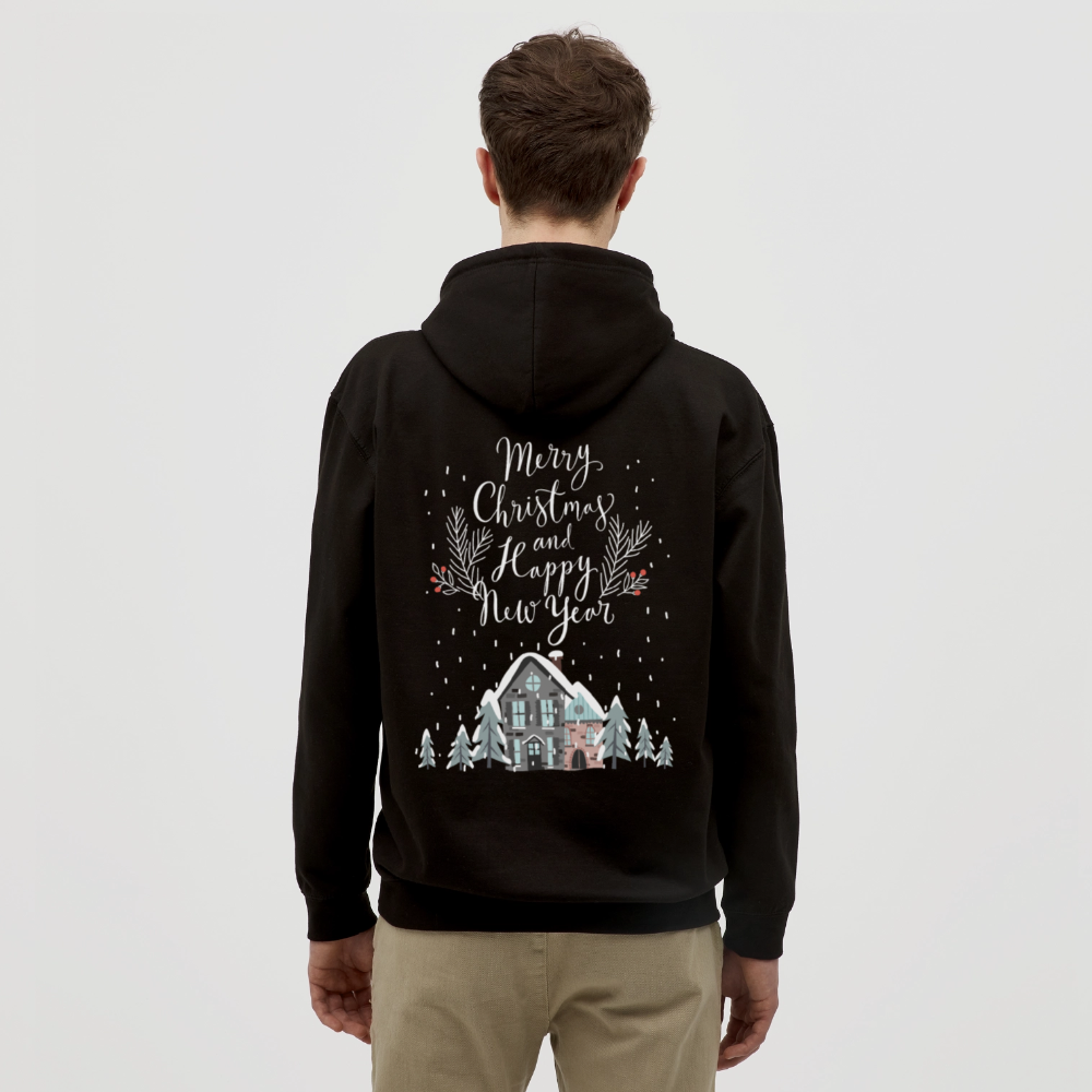 Christmas Quote Unisex Hoodie - black