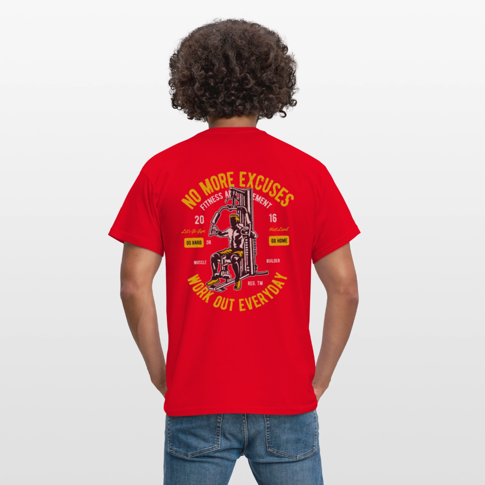 Work out everyday Men's T-Shirt - red