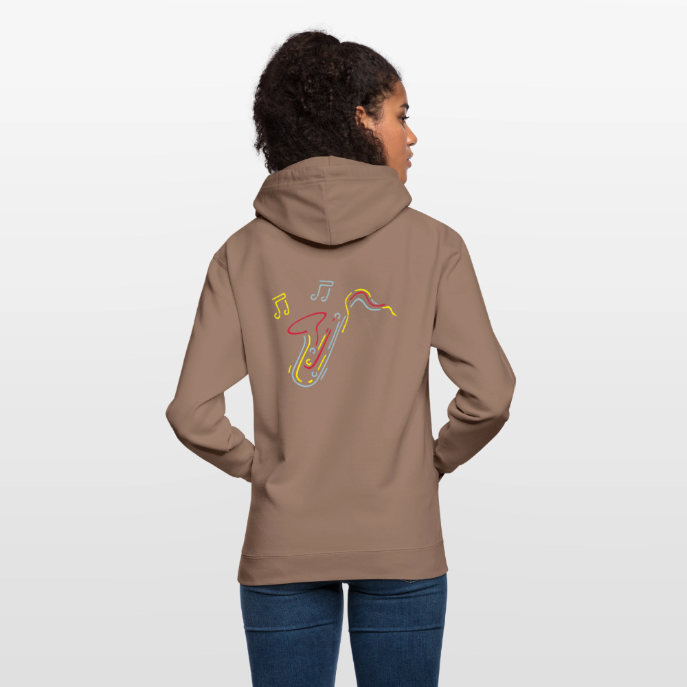 Saxophone  Unisex Hoodie - mocha