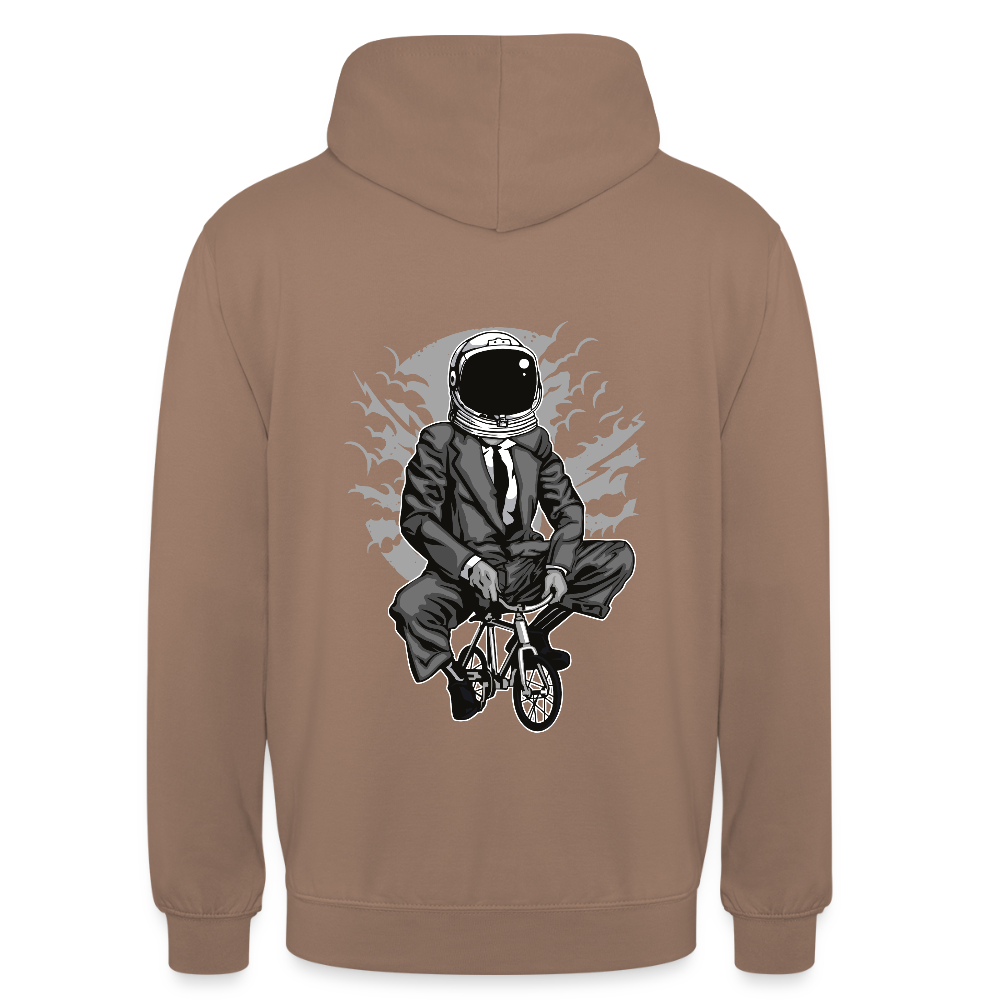 Bike to the moon Unisex Hoodie - mocha