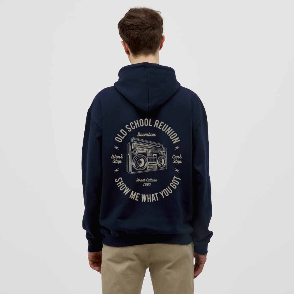 Old school reunion Unisex Hoodie - navy