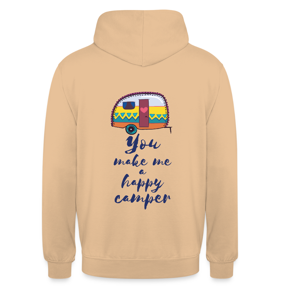 Camper quote Unisex Hoodie - peach