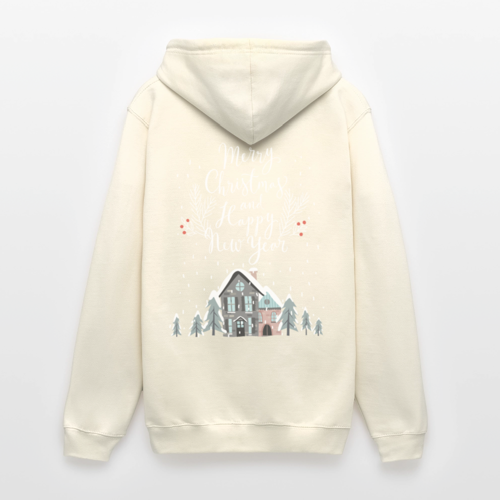 Christmas Quote Unisex Hoodie - vanilla