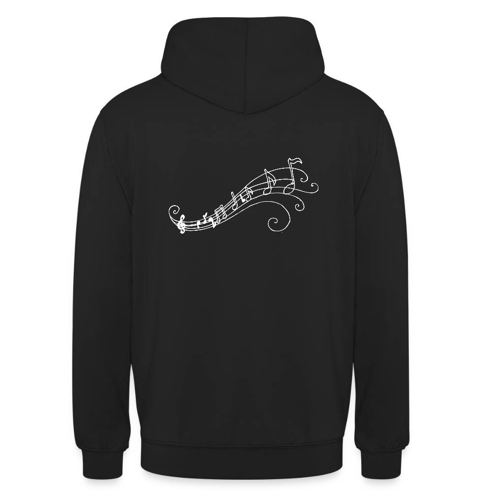 Notation Unisex Hoodie - black