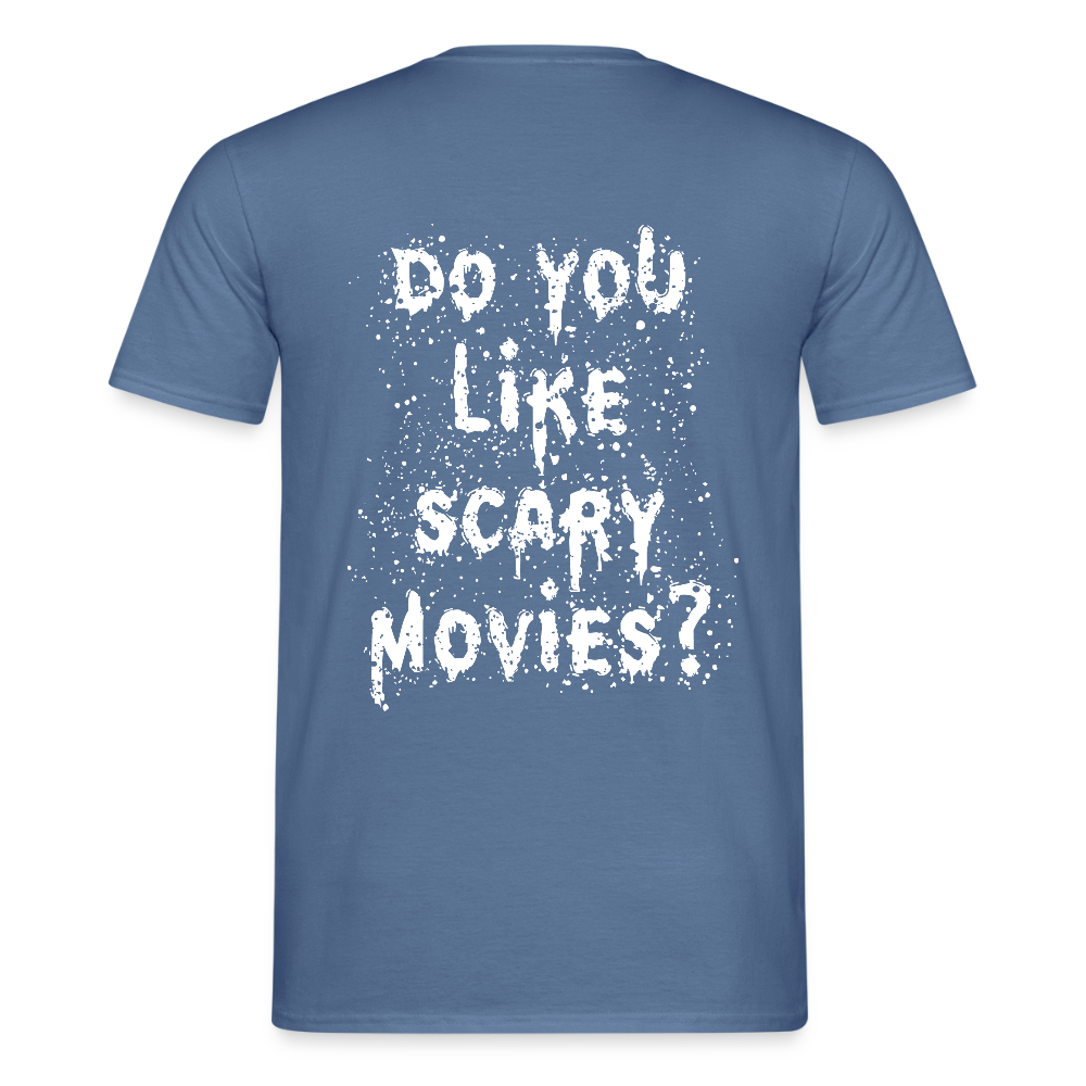 Scary movies Men's T-Shirt - dove blue 