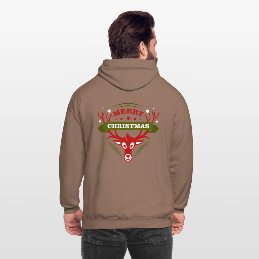 Merry Christmas Unisex Hoodie - mocha