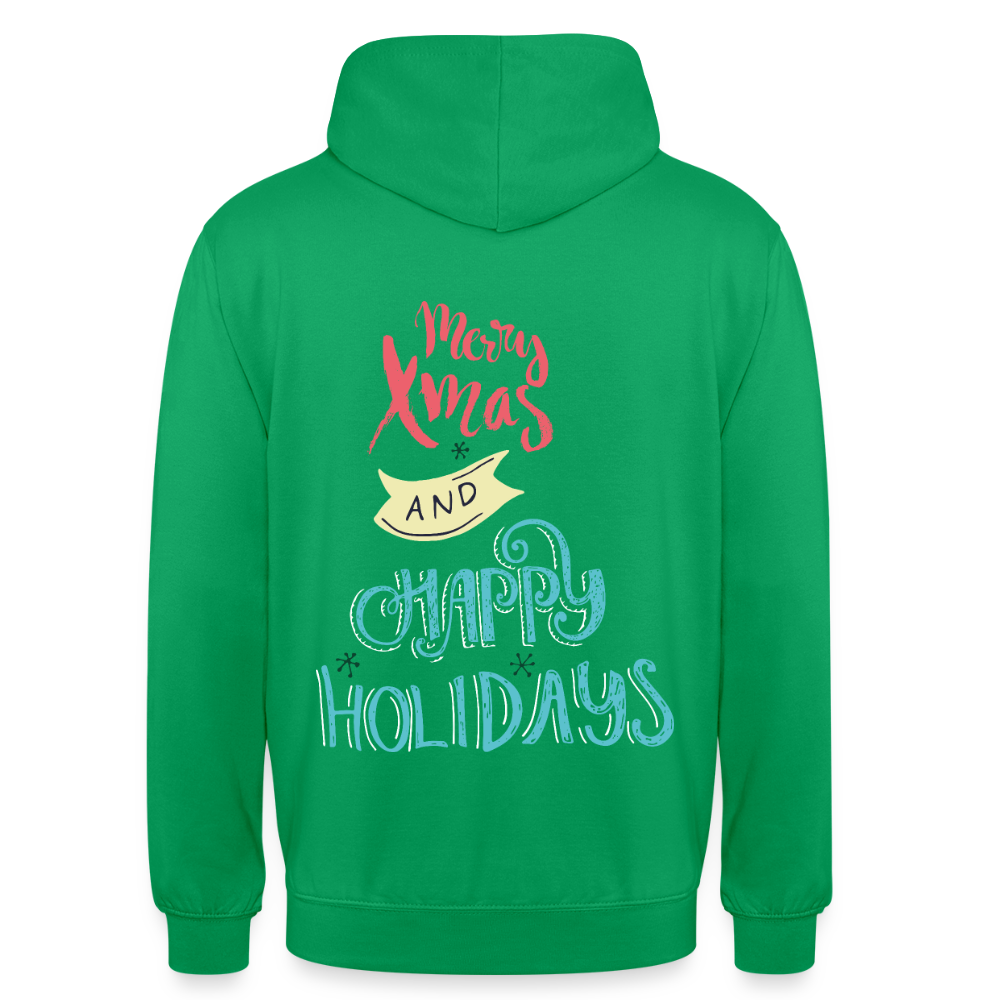 MerryChristmas Unisex Hoodie - kelly green