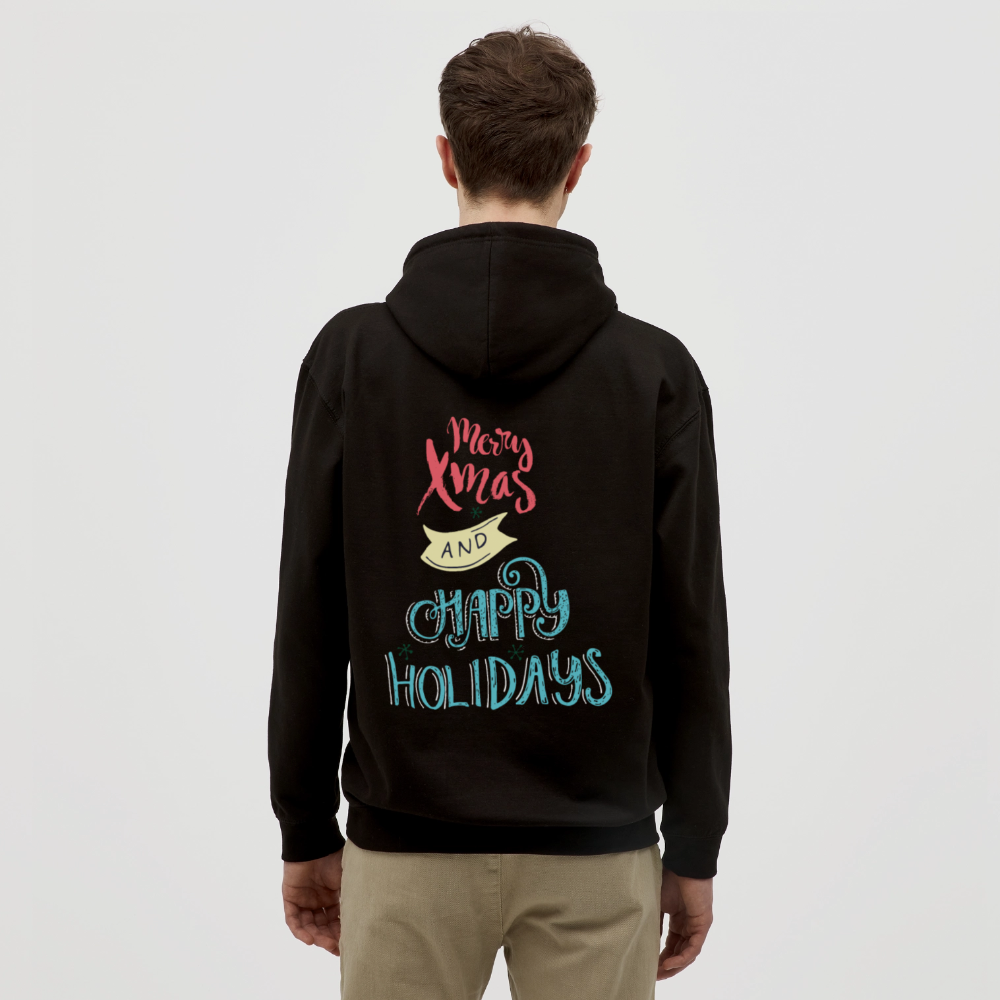 MerryChristmas Unisex Hoodie - black