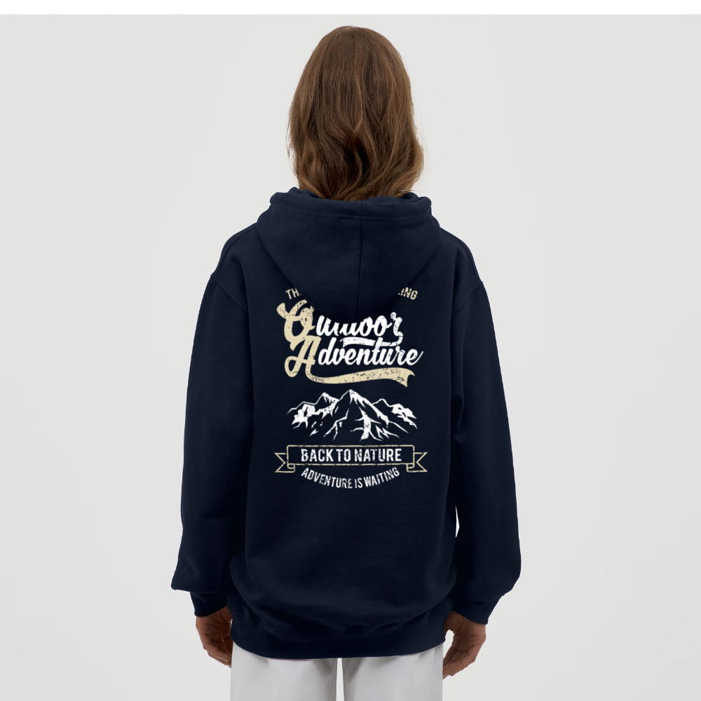 Outdoor Adventure Unisex Hoodie - navy