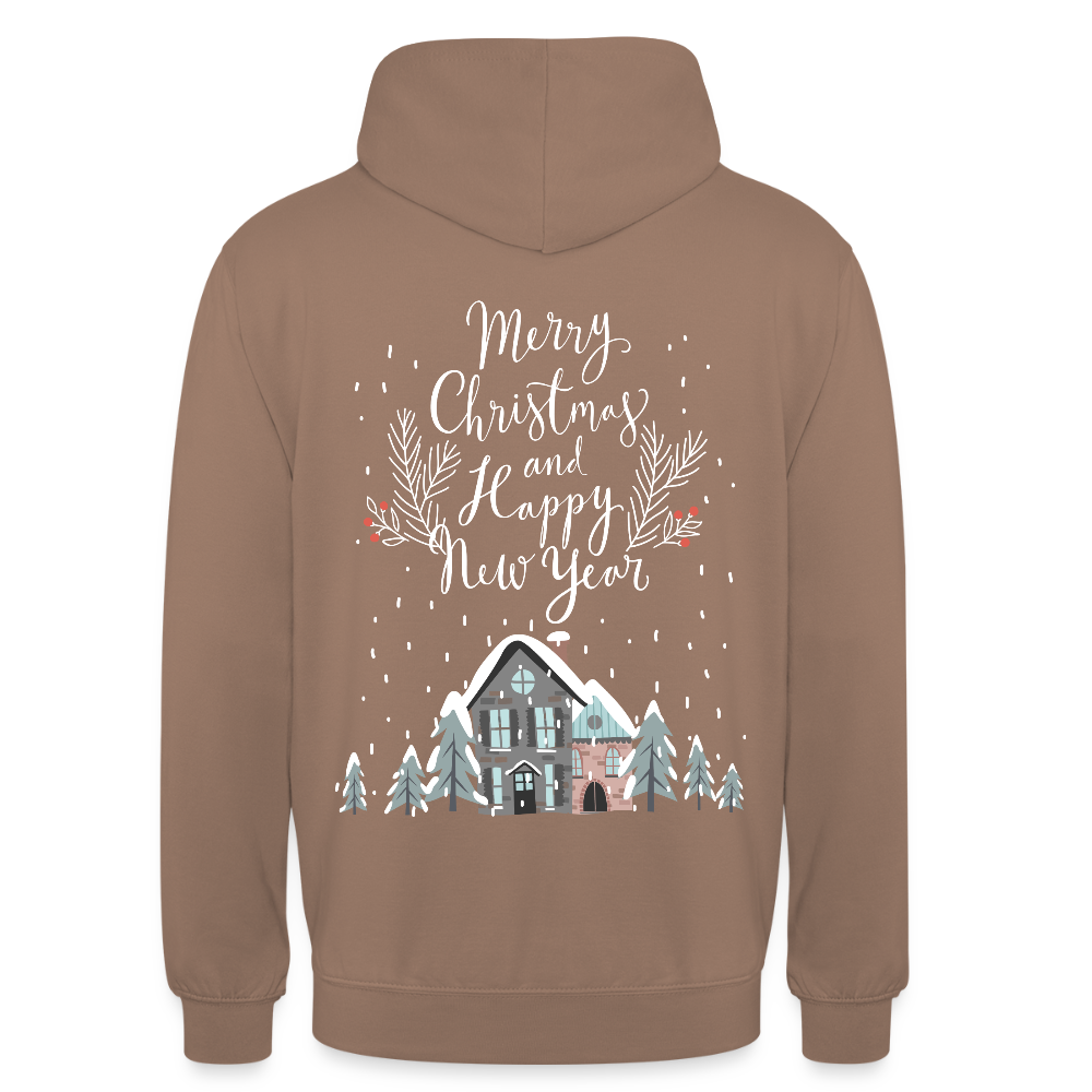 Christmas Quote Unisex Hoodie - mocha