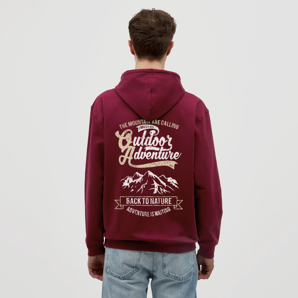 Outdoor Adventure Unisex Hoodie - bordeaux