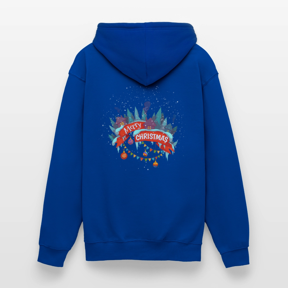 Merry Christmas Unisex Hoodie - bright royal