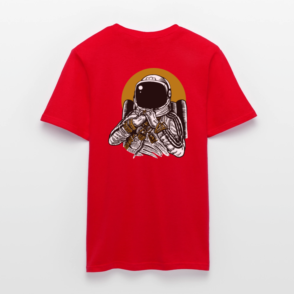 Space Dee Jay Men's T-Shirt - red